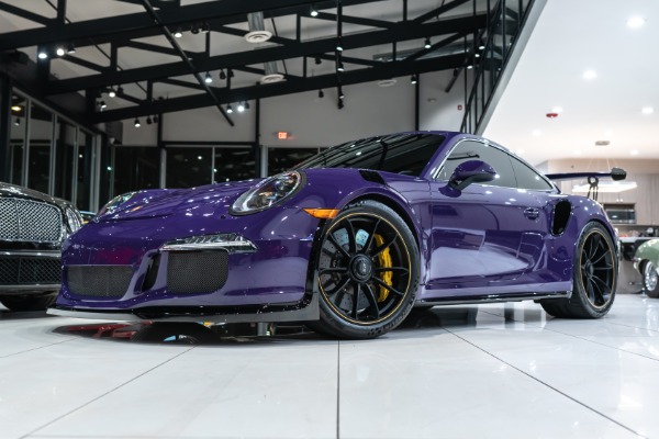 Used-2016-Porsche-911-GT3-RS-Front-Lift-Pccbs-Full-Front-PPF-Shark-Werks-Exhaust