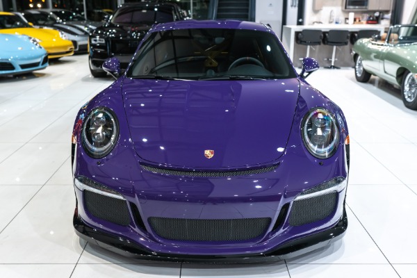 Used-2016-Porsche-911-GT3-RS-Coupe-Ultraviolet-LOW-Miles-PCCB-Shark-Werks-Exhaust-Front-PPF