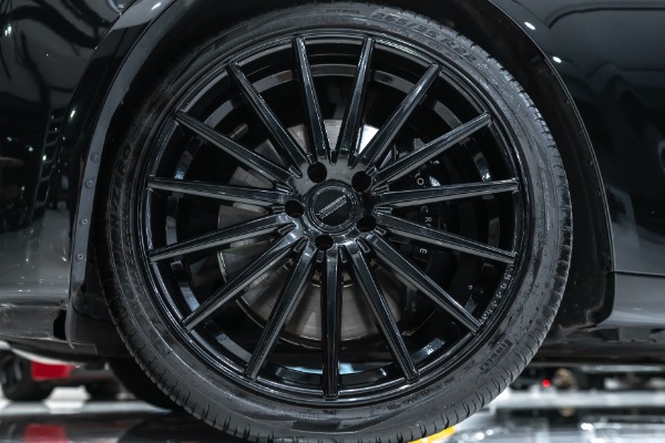 Used-2015-Rolls-Royce-Ghost-Extended-Wheelbase-Diamond-Black-on-Black-Vossen-Wheels-LOADED