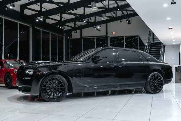 Used-2015-Rolls-Royce-Ghost-Extended-Wheelbase-Diamond-Black-on-Black-Vossen-Wheels-LOADED