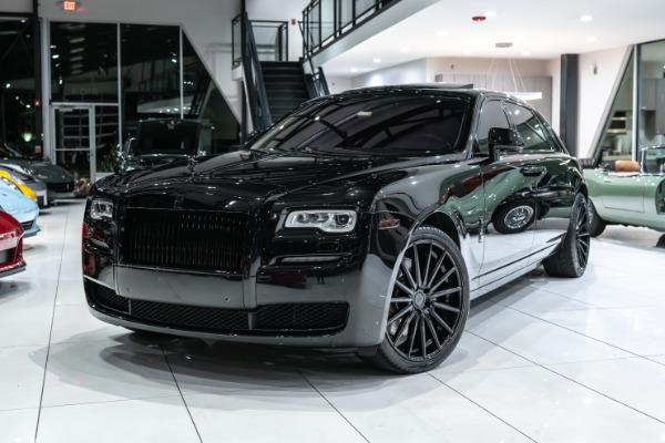 Used 2015 Rolls-Royce Ghost Extended Wheelbase! Diamond Black on Black! Vossen Wheels! LOADED for sale Sold at Chicago Motor Cars in West Chicago IL 60185 4