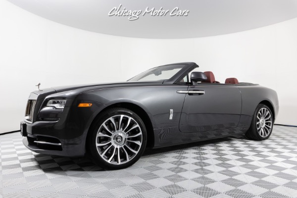 Used 2018 Rolls-Royce Dawn Convertible Beautiful Dawn Spec Red Soft Top! Bespoke Interior! Loaded!! for sale Sold at Chicago Motor Cars in West Chicago IL 60185 1
