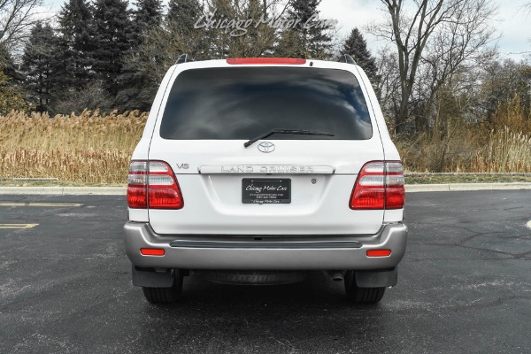 Used 2004 Toyota Land Cruiser TWO OWNER! LEATHER! $5K IN SERVICE! TIMING BELT! 3RD ROW! REAR DIFF LOCK! for sale Sold at Chicago Motor Cars in West Chicago IL 60185 4