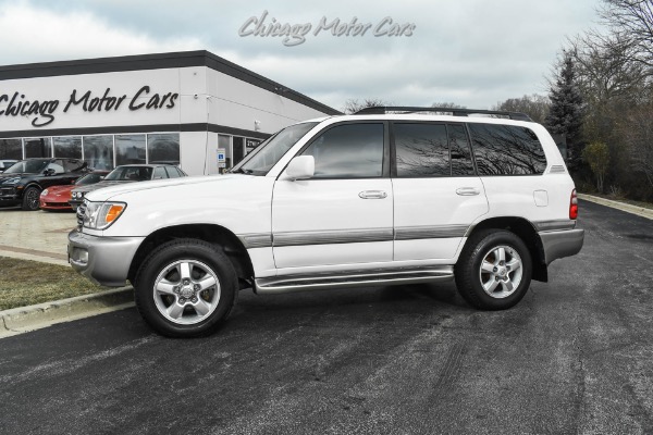 Used 2004 Toyota Land Cruiser TWO OWNER! LEATHER! $5K IN SERVICE! TIMING BELT! 3RD ROW! REAR DIFF LOCK! for sale Sold at Chicago Motor Cars in West Chicago IL 60185 1