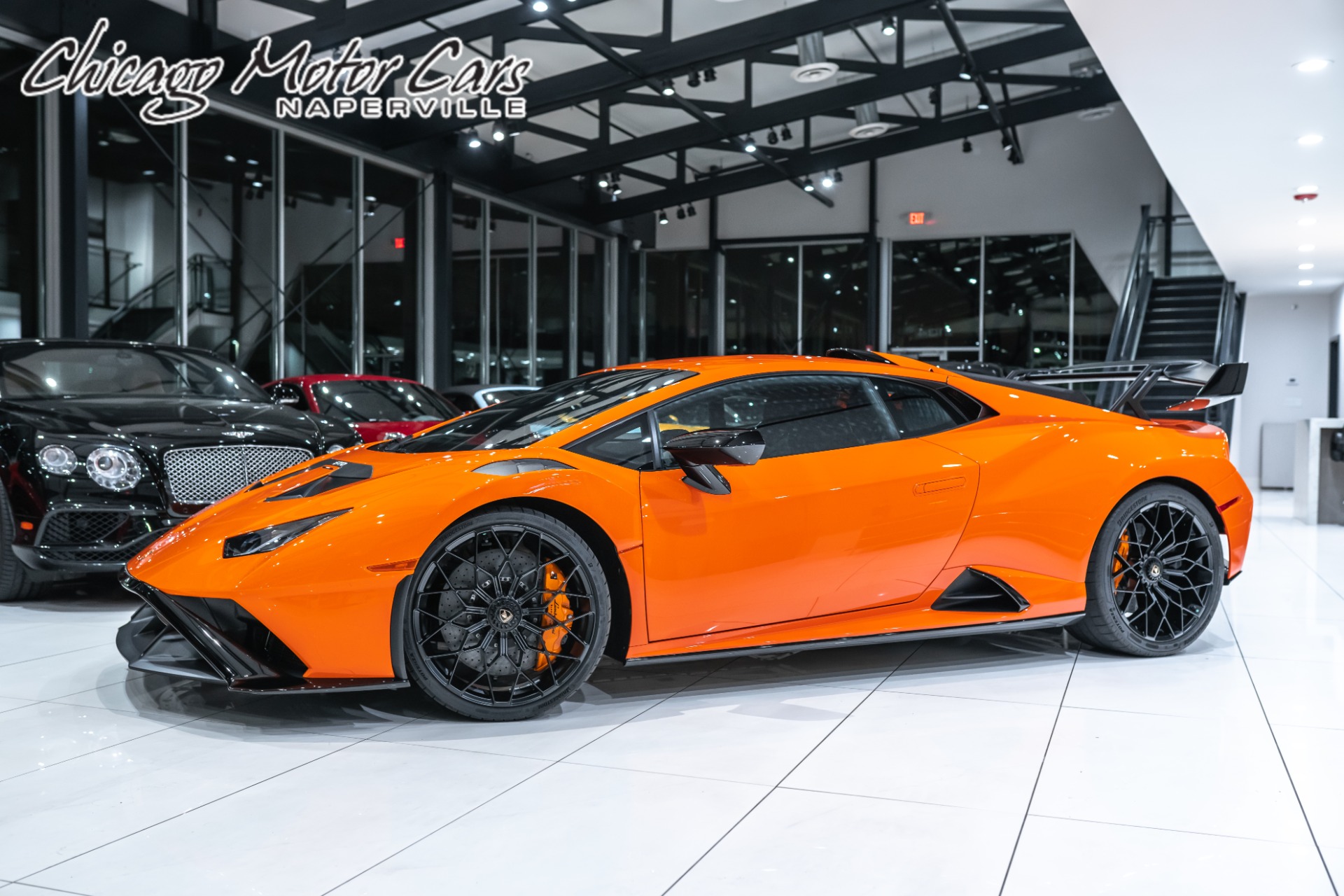 Used 2022 Lamborghini Huracan LP 640-4 STO LOADED!  Front Lift! Sport Seats! Full Car PPF+Ceramic! for sale Sold at Chicago Motor Cars in West Chicago IL 60185 1