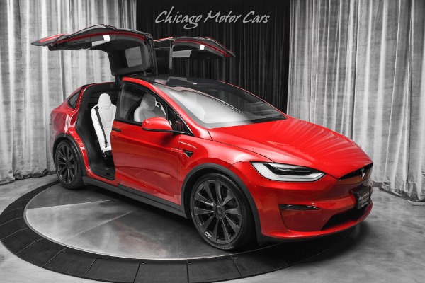 Used-2022-Tesla-Model-X-Plaid-SUV-FULL-Self-Driving-ONLY-3900-Miles-Stunning-Spec-EVERY-OPTION