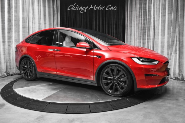 Used 2022 Tesla Model X Plaid SUV FULL Self Driving ONLY 3,900 Miles! Stunning Spec! EVERY OPTION! for sale Sold at Chicago Motor Cars in West Chicago IL 60185 6