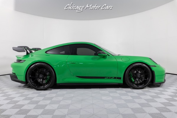 Used-2022-Porsche-911-GT3-PYTHON-GREEN-CARBON-FIBER-ROOF-NEW-GENERATION-992-LOADED
