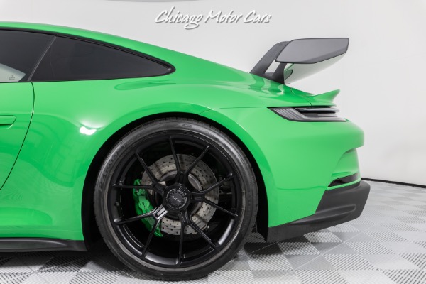 Used 2022 Porsche 911 GT3 PYTHON GREEN! CARBON FIBER ROOF NEW GENERATION 992 LOADED!! for sale Sold at Chicago Motor Cars in West Chicago IL 60185 4