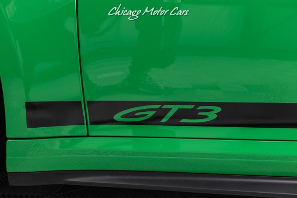 Used 2022 Porsche 911 GT3 PYTHON GREEN! CARBON FIBER ROOF NEW GENERATION 992 LOADED!! for sale Sold at Chicago Motor Cars in West Chicago IL 60185 6