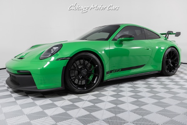 Used 2022 Porsche 911 GT3 PYTHON GREEN! CARBON FIBER ROOF NEW GENERATION 992 LOADED!! for sale Sold at Chicago Motor Cars in West Chicago IL 60185 1