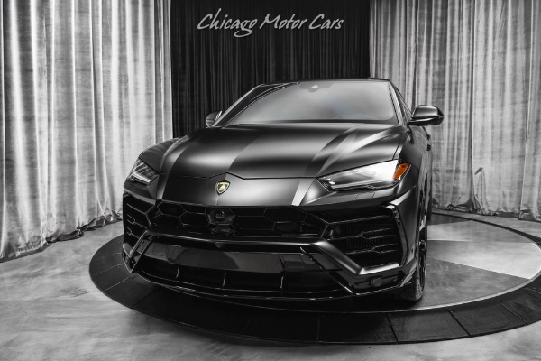 Used 2022 Lamborghini Urus ONLY 338 Miles! Factory Matte Black! B&O 3D Sound! Taigete Wheels! LOADED! for sale Sold at Chicago Motor Cars in West Chicago IL 60185 2