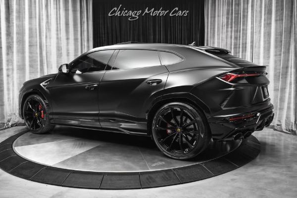 Used 2022 Lamborghini Urus ONLY 338 Miles! Factory Matte Black! B&O 3D Sound! Taigete Wheels! LOADED! for sale Sold at Chicago Motor Cars in West Chicago IL 60185 3