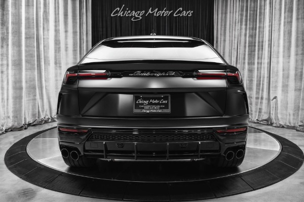 Used 2022 Lamborghini Urus ONLY 338 Miles! Factory Matte Black! B&O 3D Sound! Taigete Wheels! LOADED! for sale Sold at Chicago Motor Cars in West Chicago IL 60185 4