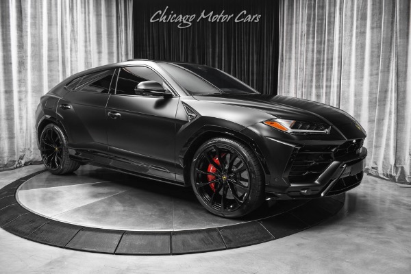 Used 2022 Lamborghini Urus ONLY 338 Miles! Factory Matte Black! B&O 3D Sound! Taigete Wheels! LOADED! for sale Sold at Chicago Motor Cars in West Chicago IL 60185 6