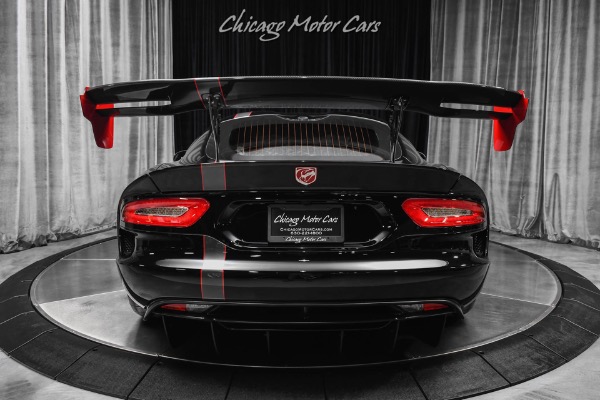 Used 2017 Dodge Viper GTC Coupe ACR Extreme Aero VooDoo II #29 ACR Interior Pkg COLLECTOR QUALITY for sale Sold at Chicago Motor Cars in West Chicago IL 60185 4