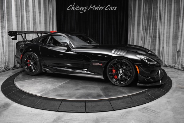 Used 2017 Dodge Viper GTC Coupe ACR Extreme Aero VooDoo II #29 ACR Interior Pkg COLLECTOR QUALITY for sale Sold at Chicago Motor Cars in West Chicago IL 60185 6