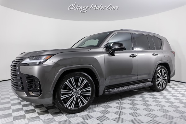 Used 2022 Lexus LX600 Luxury Rear Seat Entertainment! Active Height Control only 400 Miles! for sale Sold at Chicago Motor Cars in West Chicago IL 60185 1