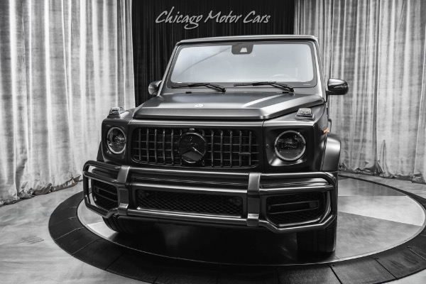 Used 2021 Mercedes-Benz G63 AMG 4Matic SUV! G-Manufaktur Interior Pkg Plus! Night Pkg! for sale Sold at Chicago Motor Cars in West Chicago IL 60185 2