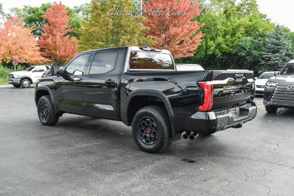 Used 2022 Toyota Tundra TRD Pro HV 4X4 Pickup ONLY 403 Miles! Pro Tow Pkg! PPF! LOADED! LIKE-NEW! for sale Sold at Chicago Motor Cars in West Chicago IL 60185 3
