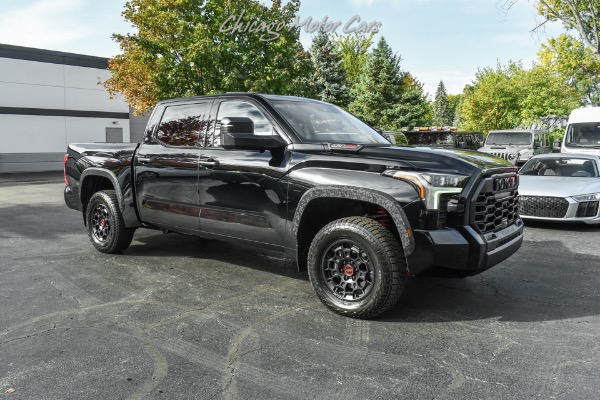 Used 2022 Toyota Tundra TRD Pro HV 4X4 Pickup ONLY 403 Miles! Pro Tow Pkg! PPF! LOADED! LIKE-NEW! for sale Sold at Chicago Motor Cars in West Chicago IL 60185 6