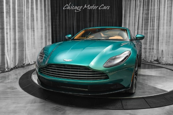 Used 2022 Aston Martin DB11 V8 Coupe Only 3k Miles! Amazing Color Combo! Diamond Turned Wheels! for sale Sold at Chicago Motor Cars in West Chicago IL 60185 2