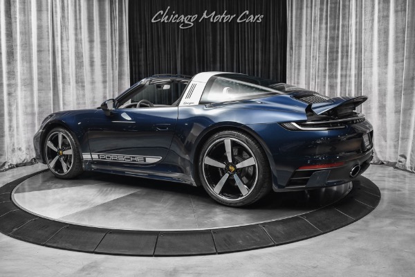 Used 2021 Porsche 911 Targa 4S Convertible PTS Night Blue Metallic! MANUAL! LOADED for sale Sold at Chicago Motor Cars in West Chicago IL 60185 3