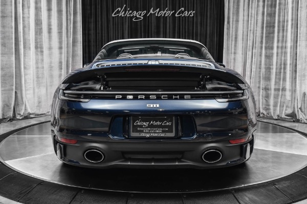 Used 2021 Porsche 911 Targa 4S Convertible PTS Night Blue Metallic! MANUAL! LOADED for sale Sold at Chicago Motor Cars in West Chicago IL 60185 4