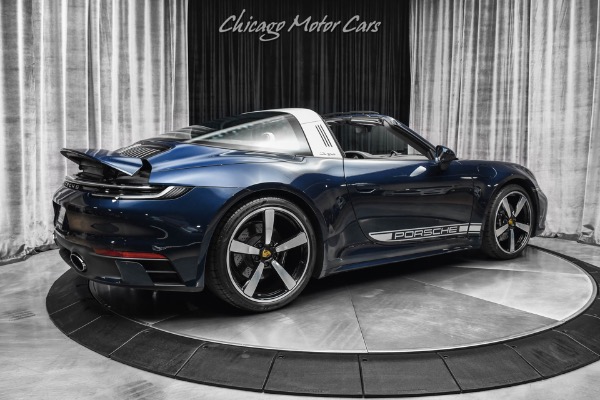 Used 2021 Porsche 911 Targa 4S Convertible PTS Night Blue Metallic! MANUAL! LOADED for sale Sold at Chicago Motor Cars in West Chicago IL 60185 5