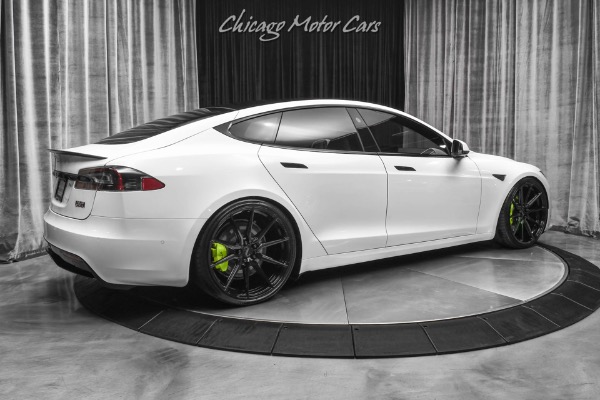 Used 2021 Tesla Model S Plaid! LOW Miles! VOSSEN Wheels! FULL Front XPEL PPF! Autopilot! for sale Sold at Chicago Motor Cars in West Chicago IL 60185 5