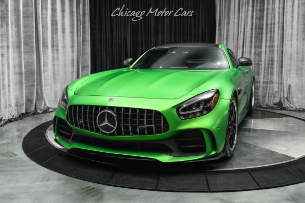 Used 2020 Mercedes-Benz AMG GTR Coupe Green Hell Magno! Exclusive Interior! Carbon Fiber Pkg II PPF! for sale Sold at Chicago Motor Cars in West Chicago IL 60185 2