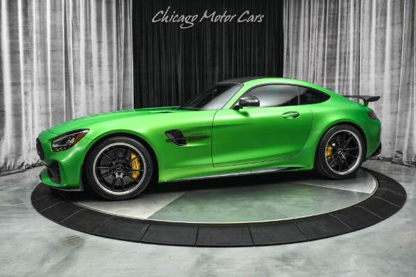 Used 2020 Mercedes-Benz AMG GTR Coupe Green Hell Magno! Exclusive Interior! Carbon Fiber Pkg II PPF! for sale Sold at Chicago Motor Cars in West Chicago IL 60185 1