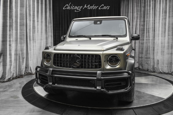 Used 2021 Mercedes-Benz G63 AMG 4Matic SUV 2k Miles G Manufaktur Interior! Matte Paint! Carbon Fiber for sale Sold at Chicago Motor Cars in West Chicago IL 60185 2