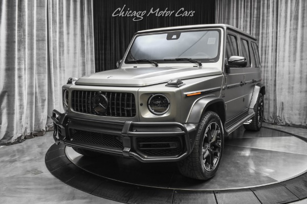 Used-2021-Mercedes-Benz-G63-AMG-4Matic-SUV-2k-Miles-G-Manufaktur-Interior-Matte-Paint-Carbon-Fiber