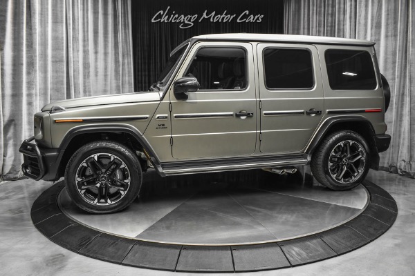Used 2021 Mercedes-Benz G63 AMG 4Matic SUV 2k Miles G Manufaktur Interior! Matte Paint! Carbon Fiber for sale Sold at Chicago Motor Cars in West Chicago IL 60185 1