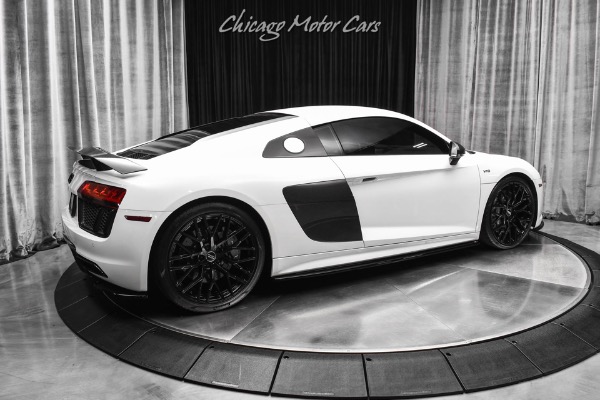 Used 2017 Audi R8 5.2 V10 Plus Quattro Red Diamond Stitch Package! Milltek Exhaust! Carbon Fiber! Full Maxton Aero for sale Sold at Chicago Motor Cars in West Chicago IL 60185 5