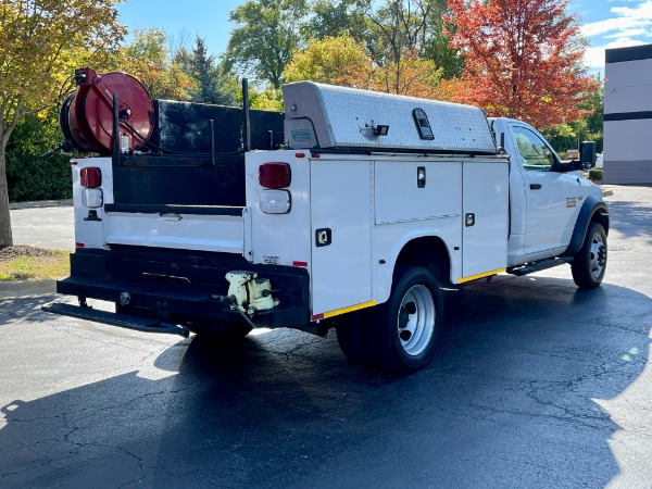 Used 2015 Ram 4500 4X4 Dually HEMI Service Truck VANAIR Compressor Welder for sale Sold at Chicago Motor Cars in West Chicago IL 60185 5