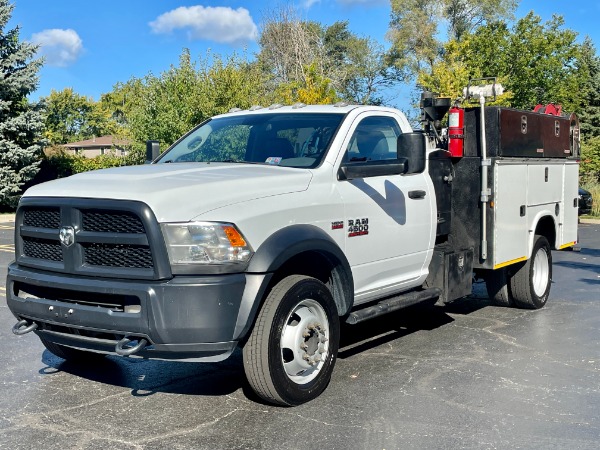 Used 2015 Ram 4500 4X4 Dually HEMI Service Truck VANAIR Compressor Welder for sale Sold at Chicago Motor Cars in West Chicago IL 60185 1