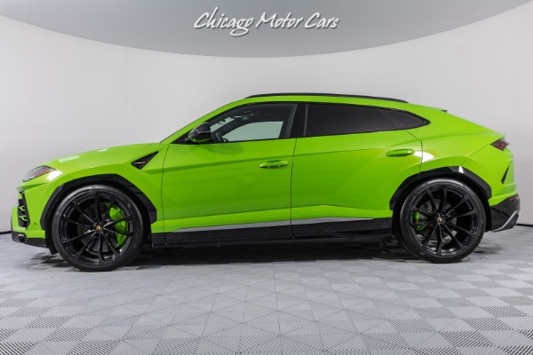Used 2021 Lamborghini Urus Rare Verde Mantis Finish! High Gloss Style Package Full Front PPF! Loaded!! for sale Sold at Chicago Motor Cars in West Chicago IL 60185 2