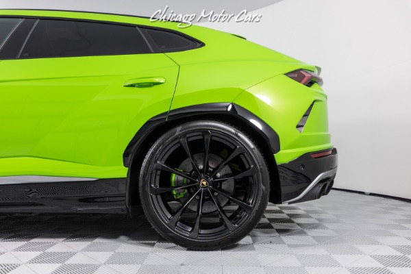 Used 2021 Lamborghini Urus Rare Verde Mantis Finish! High Gloss Style Package Full Front PPF! Loaded!! for sale Sold at Chicago Motor Cars in West Chicago IL 60185 4