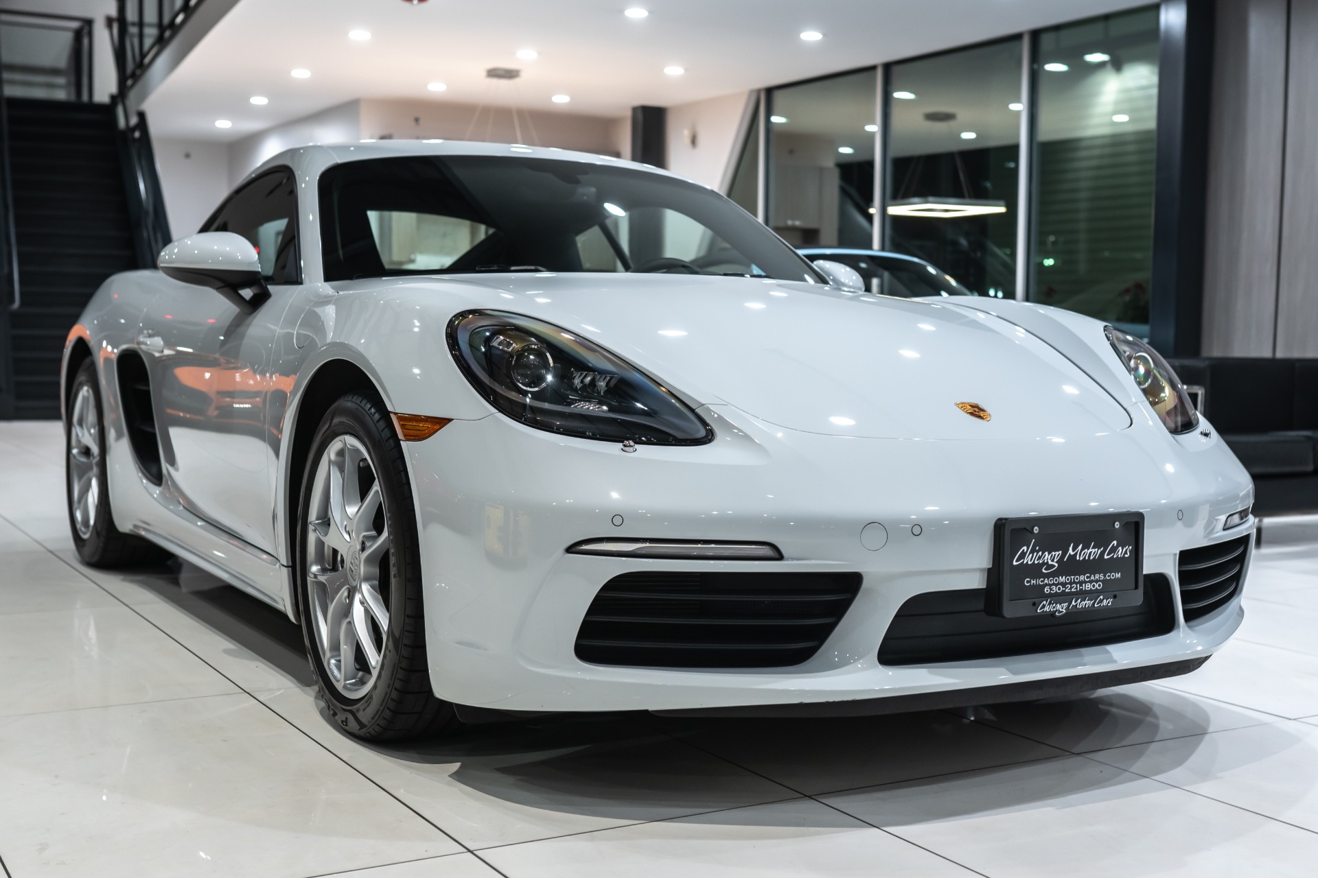 Used-2021-Porsche-718-Cayman-Coupe-Sport-Seats-PDK-Low-Miles-Clean-Carfax