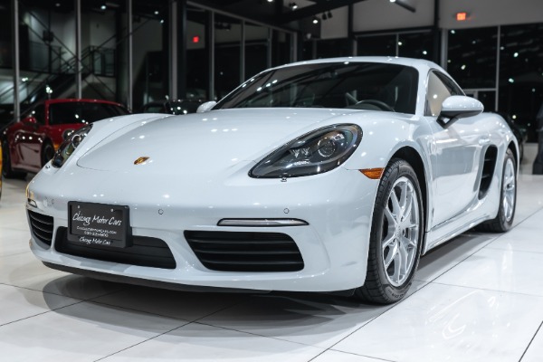 Used-2021-Porsche-718-Cayman-Coupe-Sport-Seats-PDK-Low-Miles-Clean-Carfax