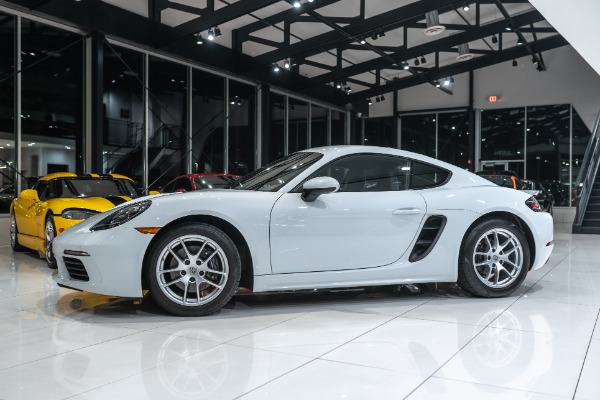 Used-2021-Porsche-718-Cayman-Coupe-Sport-Seats-PDK-Low-Miles-Clean-Carfax