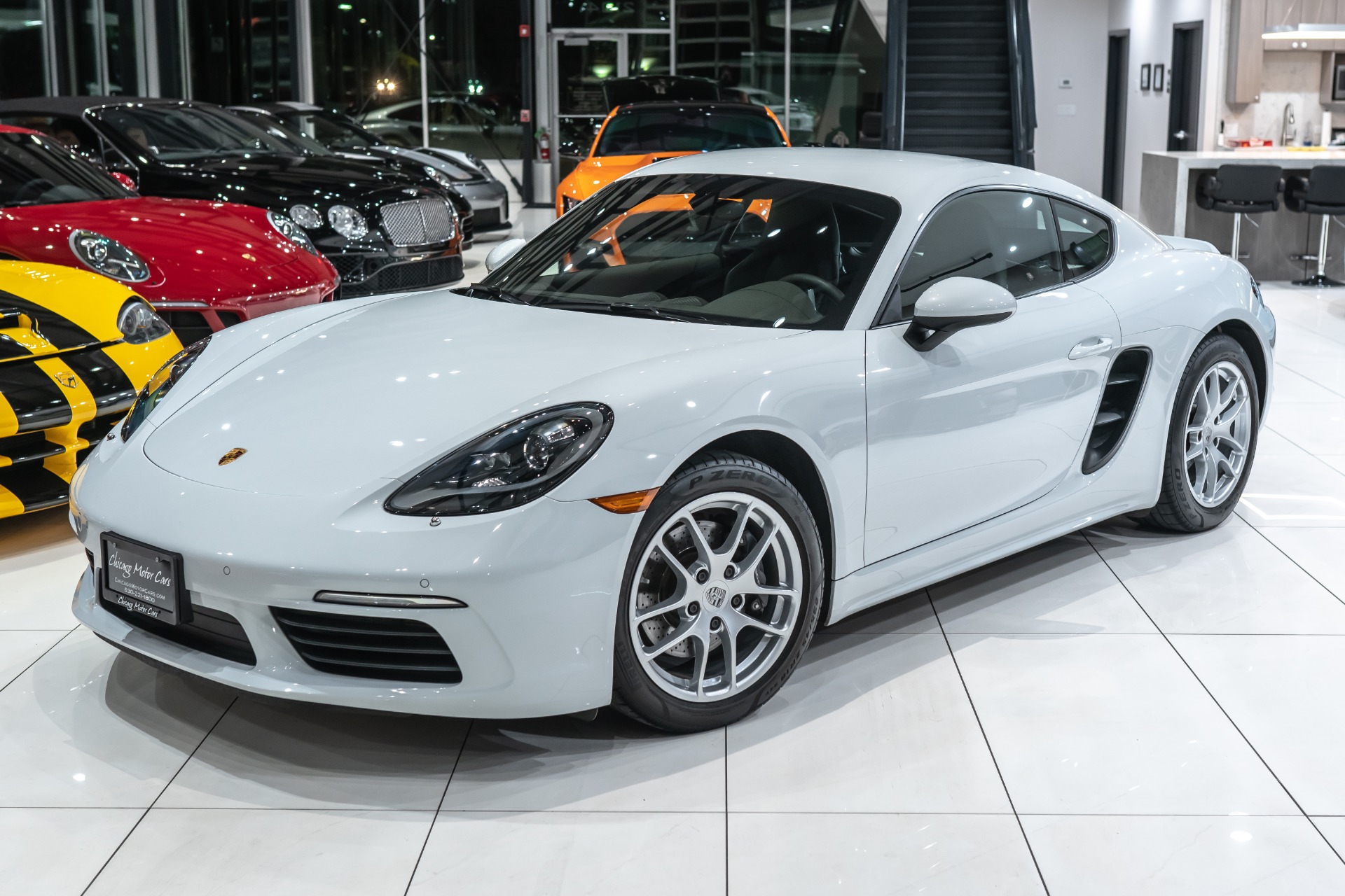 Used-2021-Porsche-718-Cayman-Coupe-Sport-Seats-PDK-Low-Miles-Clean-Carfax