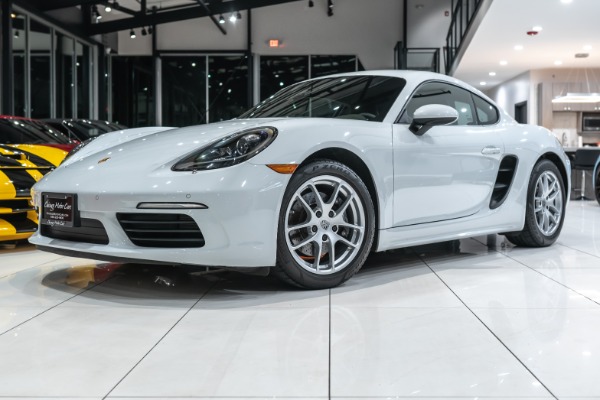 Used-2021-Porsche-718-Cayman-Coupe-Sport-Seats-PDK-Low-Miles-Clean-Carfax