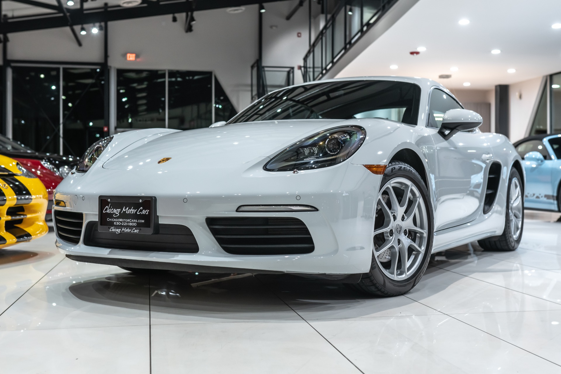 Used-2021-Porsche-718-Cayman-Coupe-Sport-Seats-PDK-Low-Miles-Clean-Carfax