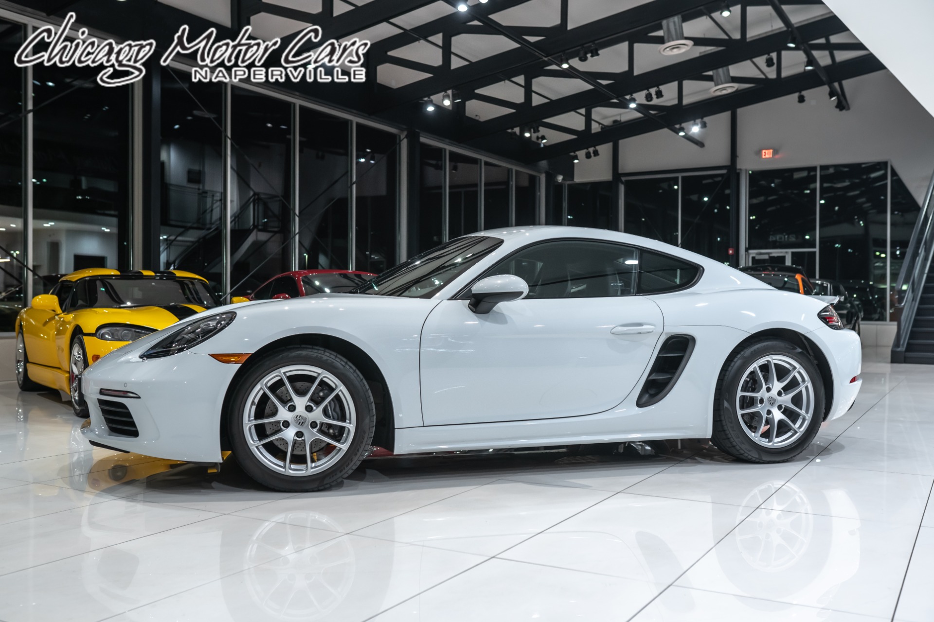 Used-2021-Porsche-718-Cayman-Coupe-Sport-Seats-PDK-Low-Miles-Clean-Carfax