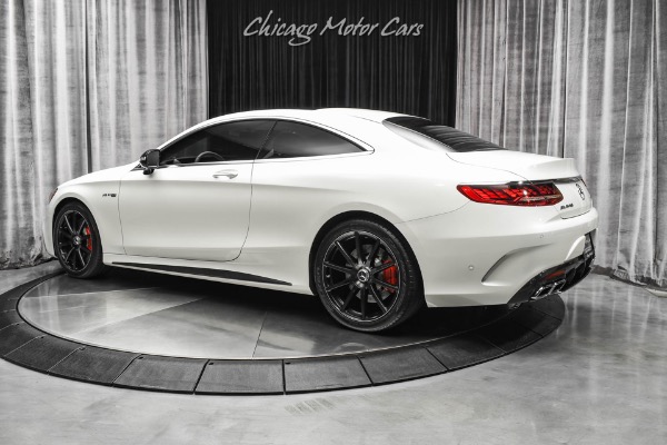 Used 2019 Mercedes-Benz S63 AMG 4Matic Coupe HUGE MSRP $196k! MAGIC Sky Control! Warmth & Comfort Pkg for sale Sold at Chicago Motor Cars in West Chicago IL 60185 3