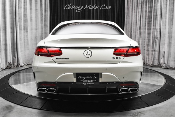 Used 2019 Mercedes-Benz S63 AMG 4Matic Coupe HUGE MSRP $196k! MAGIC Sky Control! Warmth & Comfort Pkg for sale Sold at Chicago Motor Cars in West Chicago IL 60185 4