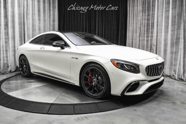 Used 2019 Mercedes-Benz S63 AMG 4Matic Coupe HUGE MSRP $196k! MAGIC Sky Control! Warmth & Comfort Pkg for sale Sold at Chicago Motor Cars in West Chicago IL 60185 6